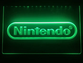 E021 Joc Nintendo LED-uri Lumina de Neon Semn